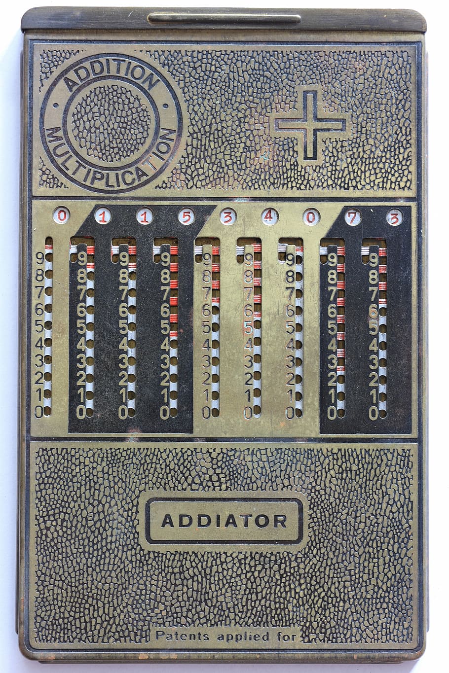 addiator, mechanical, calculator, subtract, addition, subtraction, HD wallpaper