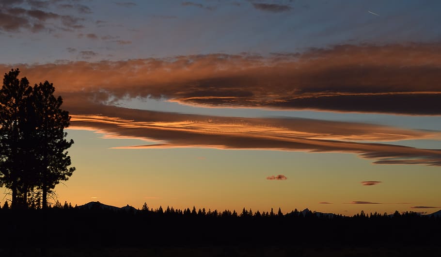 sunset, clouds, colorful, sky, beauty in nature, scenics - nature HD wallpaper