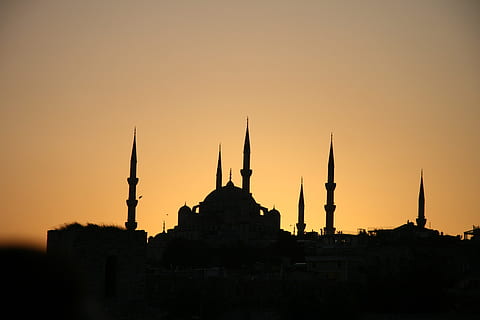 mosque, blue mosque, turkey, islam, architecture, muslim, temple HD wallpaper