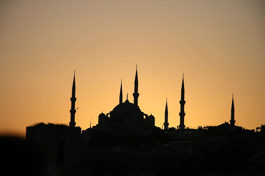 mosque, blue mosque, turkey, islam, architecture, muslim, temple HD wallpaper