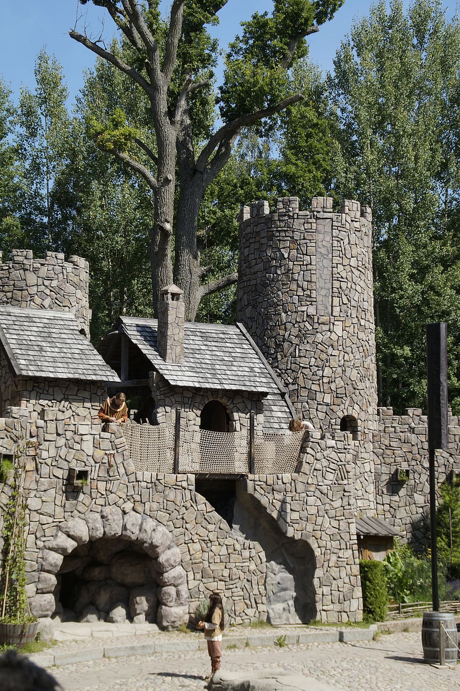 castle, astrid lindgren's world, vimmerby, smaland, theme park, HD wallpaper