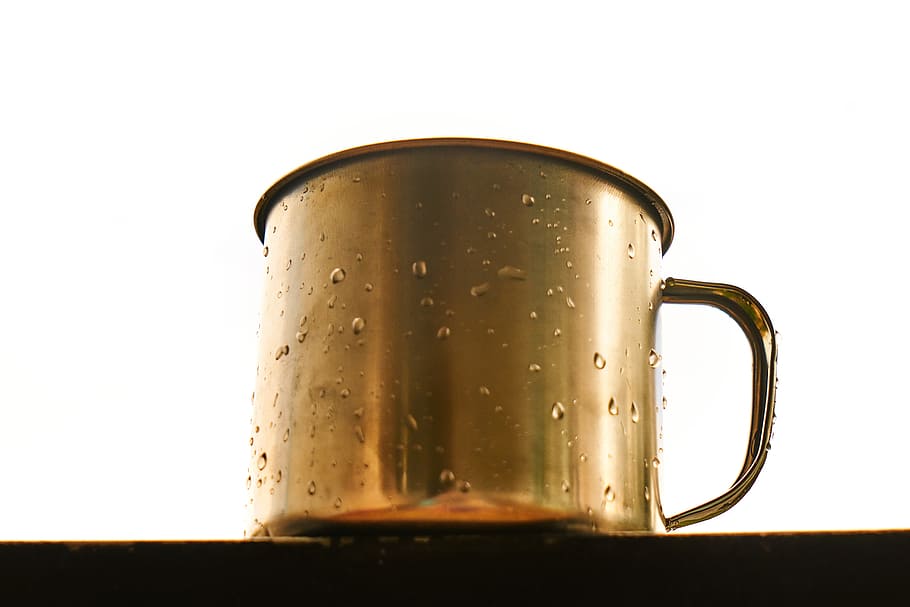 glass, cup, wet, drop, macro, beverage, coffee, morning, product photo HD wallpaper