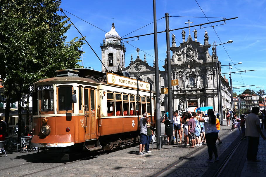 train, porto, station, architecture, built structure, building exterior HD wallpaper