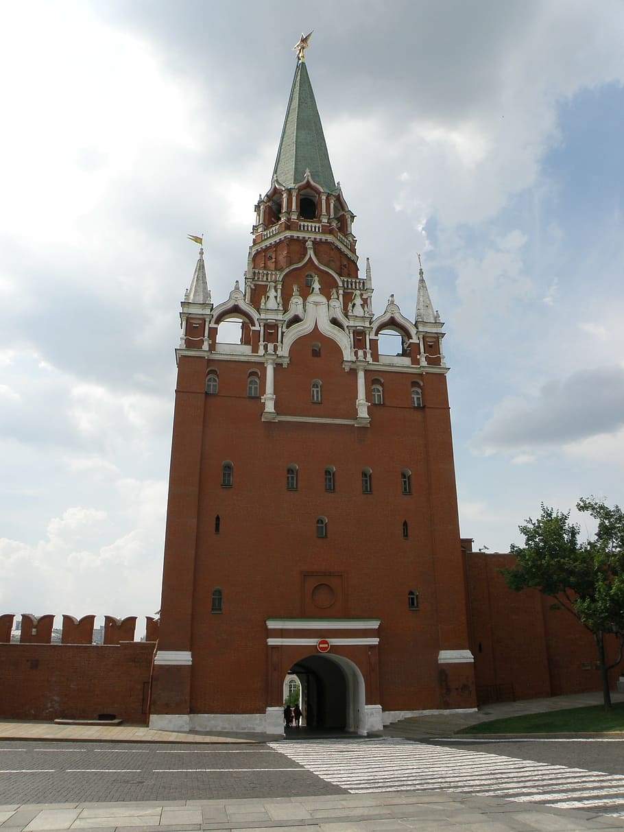 kremlin, gate, tower, moscow, built structure, architecture HD wallpaper