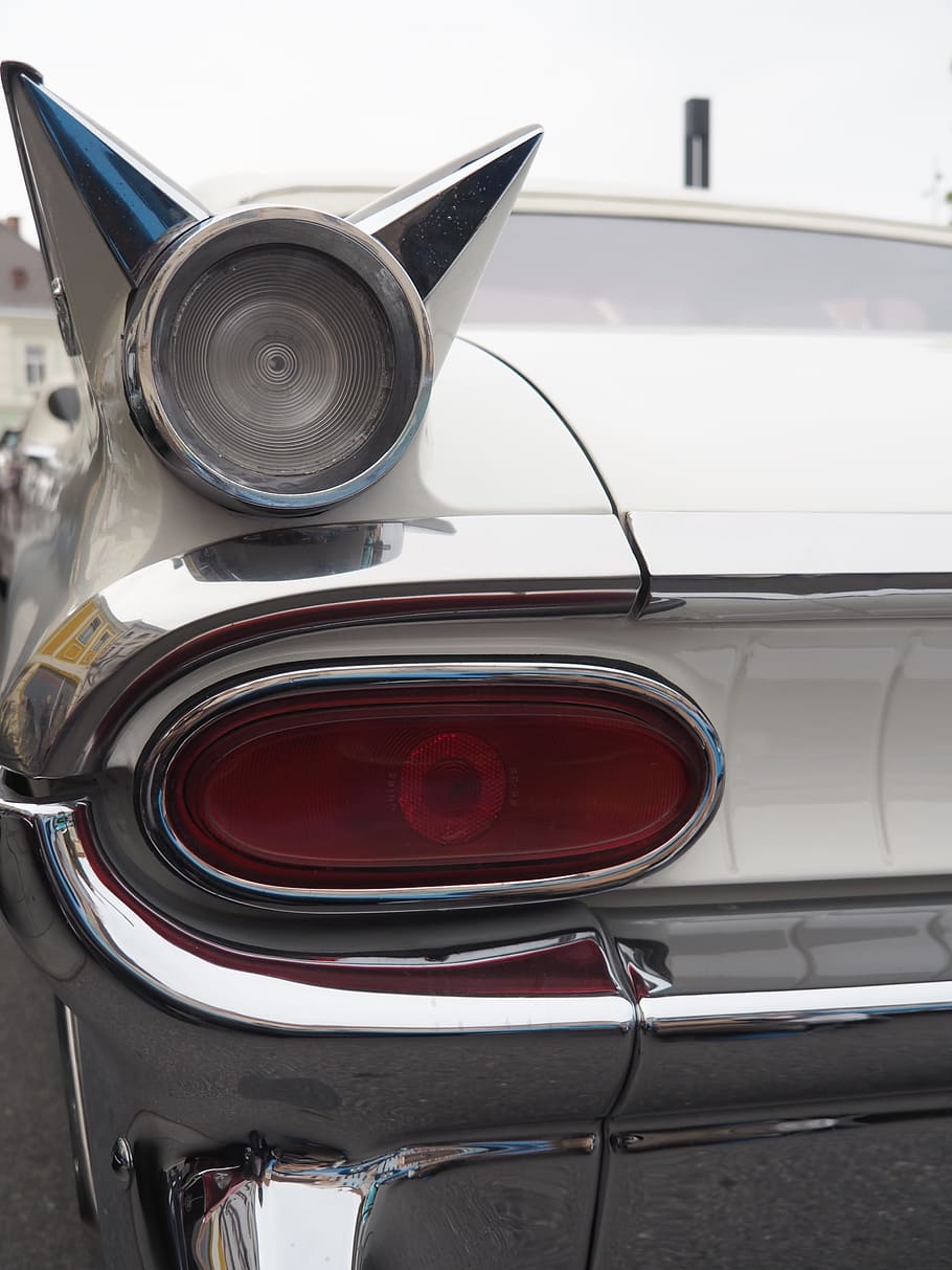 oldtimer, us car, tailfin, classic, american, auto, usa, vehicle HD wallpaper