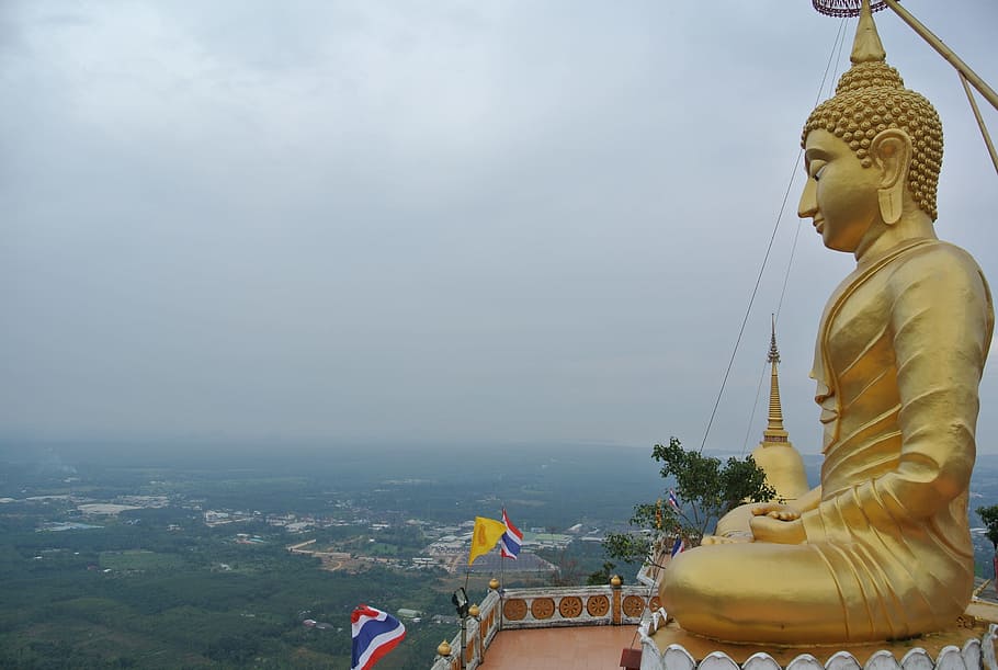 HD wallpaper: Krabi, Thailand, Buddha, Church, buddhist, tiger cave ...