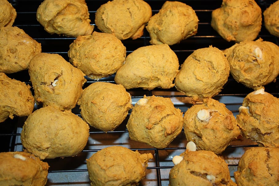 Cookie, Dough, Pumpkin Spice, homemade, dessert, raw, bakery HD wallpaper