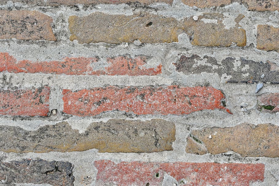 wall, bricks, building, plaster, texture, sassi, wall - building feature HD wallpaper