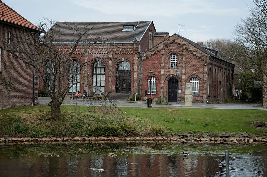 Architecture, Building, Space, park, grevenbroich, old, building exterior HD wallpaper