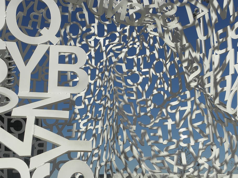 lyrics, art, sculpture, thinking, exhibition, no people, pattern HD wallpaper