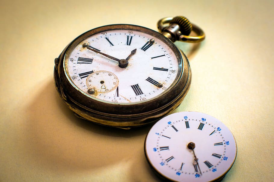 clock, pocket watch, clock face, pointer, movement, horology HD wallpaper