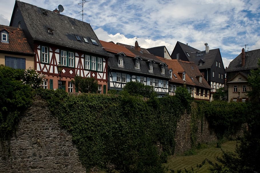 maximum, old town, downtown, homes, architecture, building exterior HD wallpaper