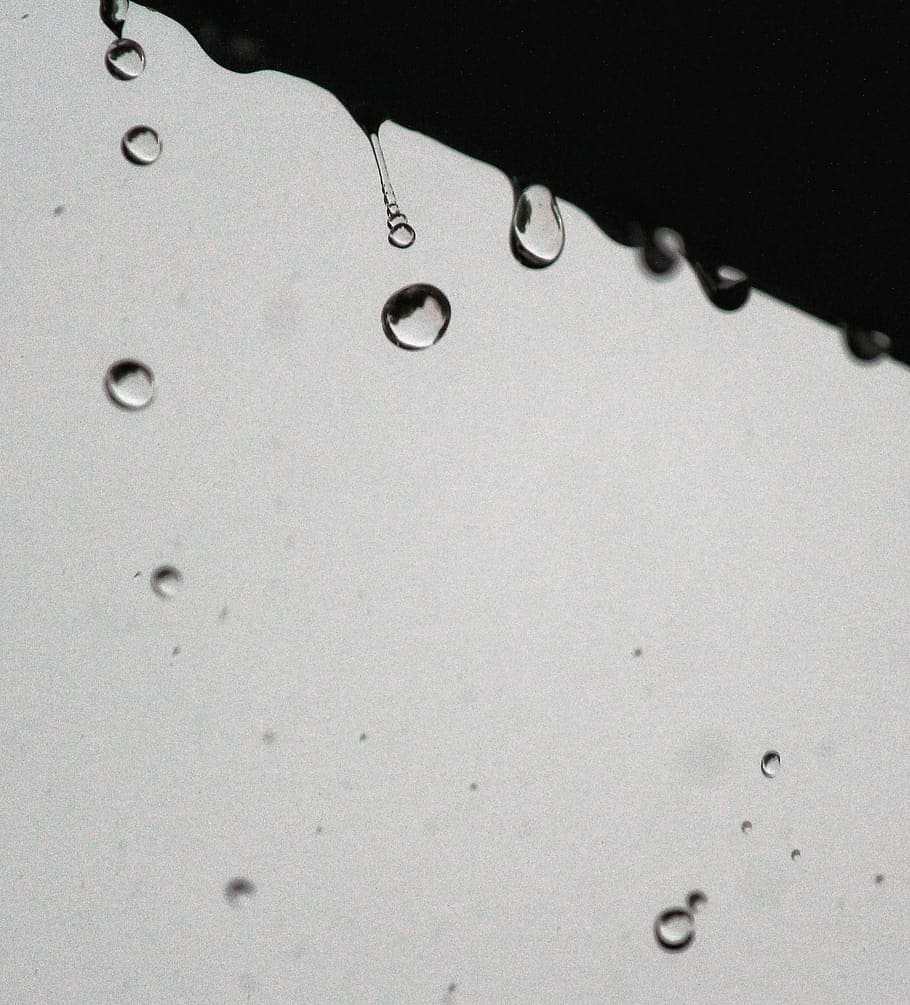 In the Gutter, time lapse photo of water drop, drops, drip, droplet HD wallpaper