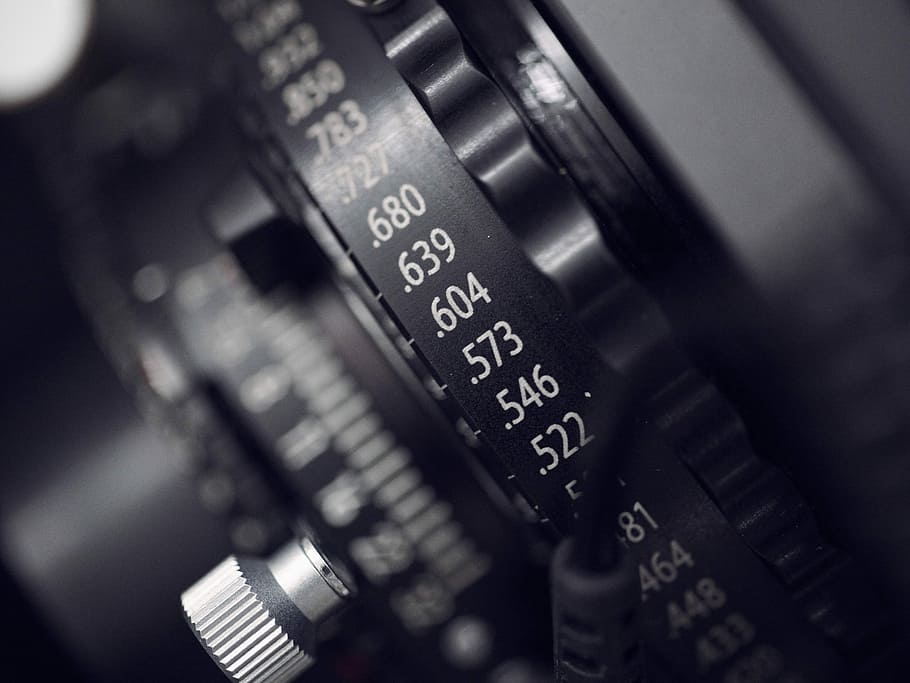 untitled, lens, guide, numbers, dial, technology, close-up HD wallpaper
