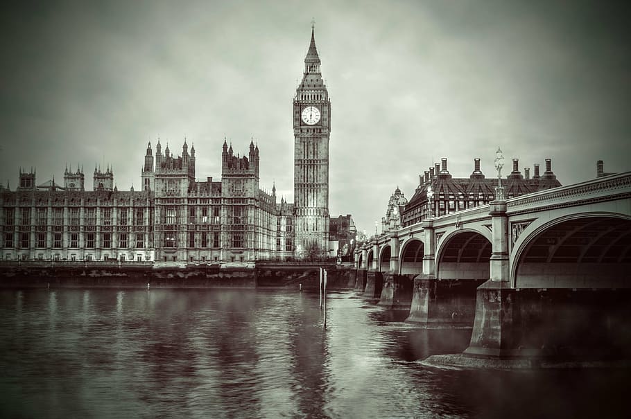 Big Ben photography, city, london, parliament, british, architecture, HD wallpaper