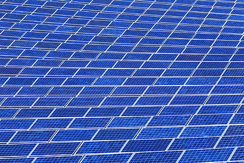 solar panel array, power, sun, electricity, energy, environment HD wallpaper