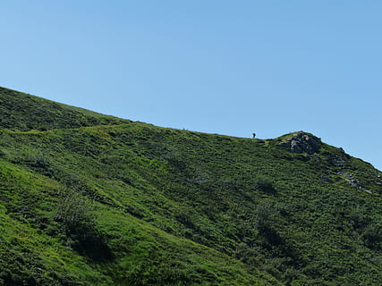 Wanderer, Backpackers, day trip, human, person, alone, on the go HD wallpaper