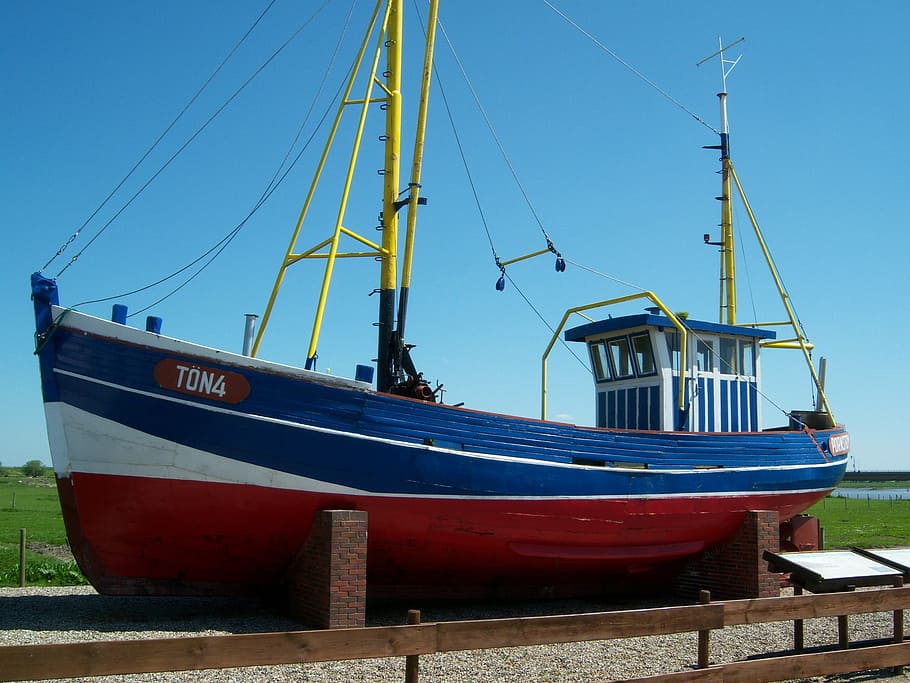 ship, boot, port, shrimp, northern germany, north sea, cutter HD wallpaper