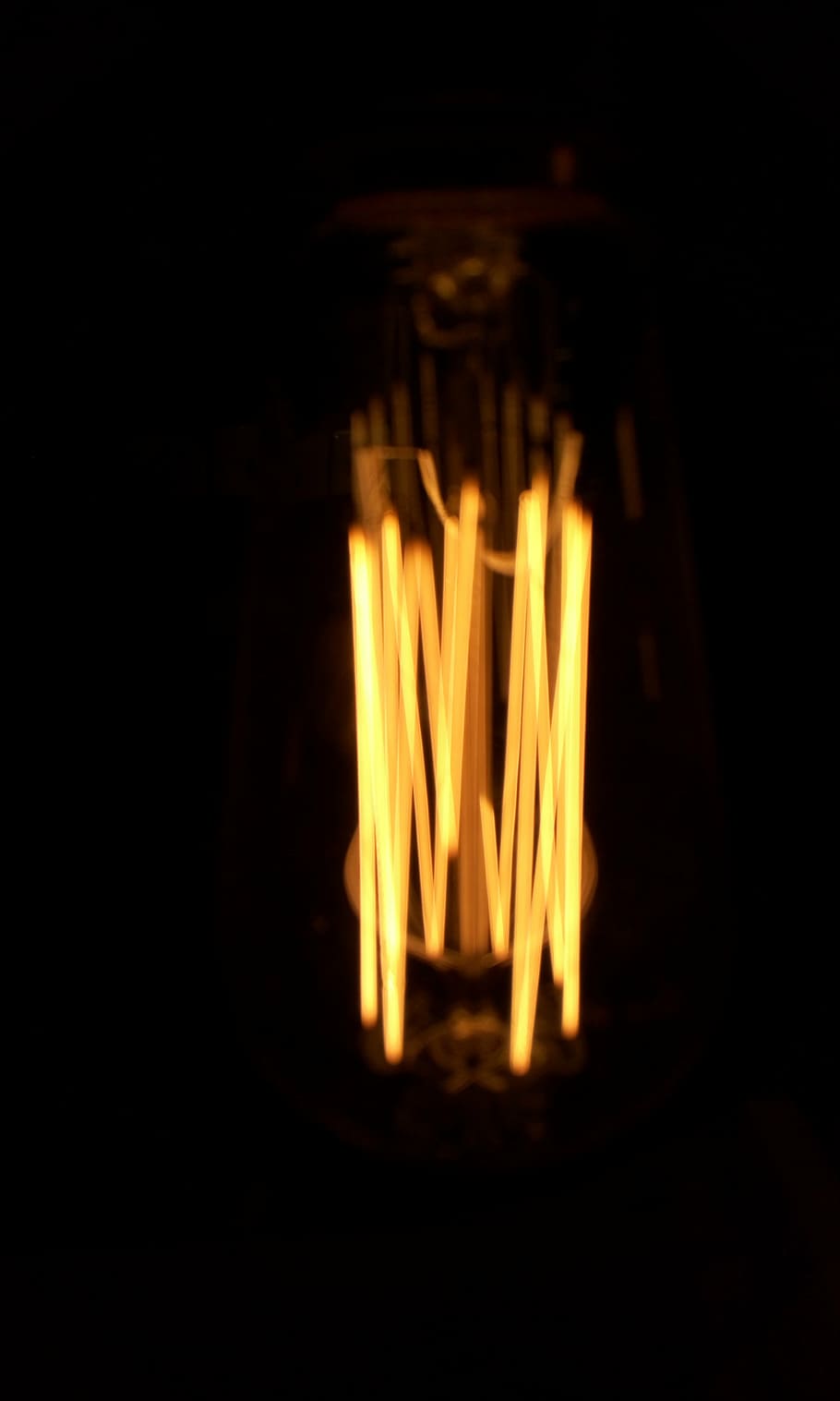 incandescent light, night, fire - Natural Phenomenon, flame HD wallpaper