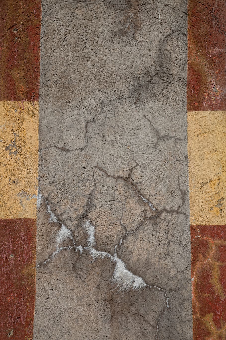texture, concrete, closeup, stripes, grudge, broken, interesting HD wallpaper