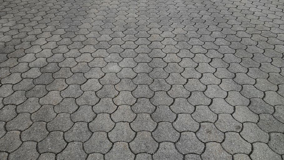 patch, brick, hexagonal, paving, concrete, concrete brick, regularly HD wallpaper