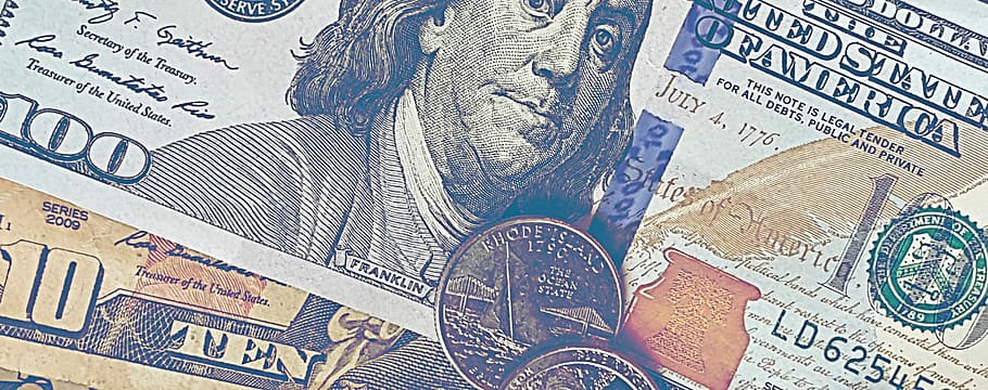 U.S. Dollars, money, banner, hundred, change, benjamins, us dollar, HD wallpaper