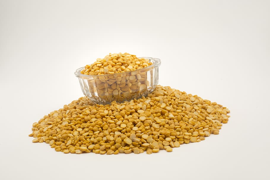 yellow, split, beans, pile, dry, eating, food, group, healthy HD wallpaper