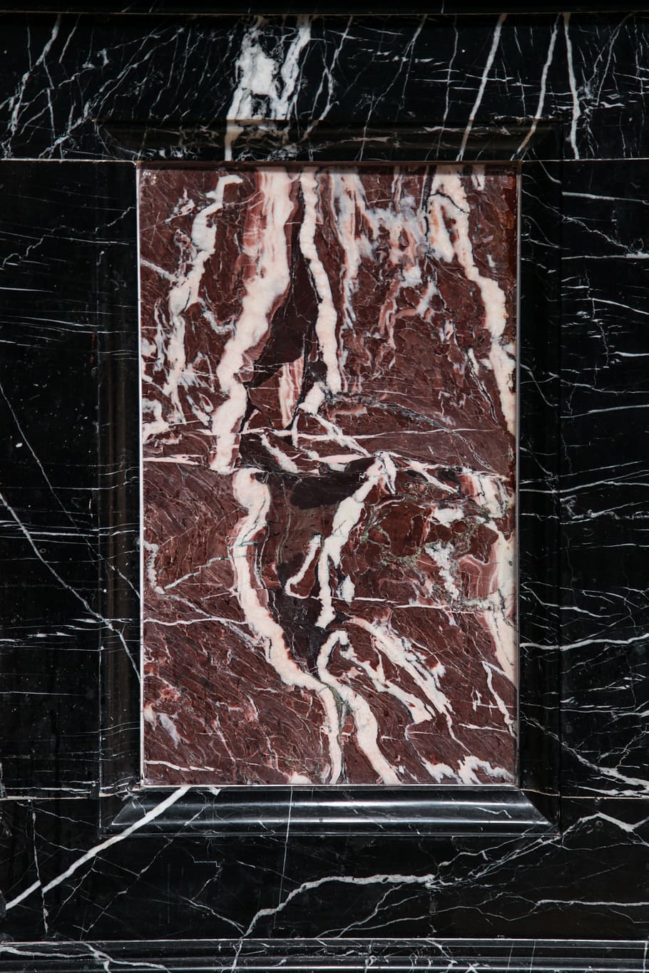 white and brown abstract painting, marble, texture, beautiful HD wallpaper