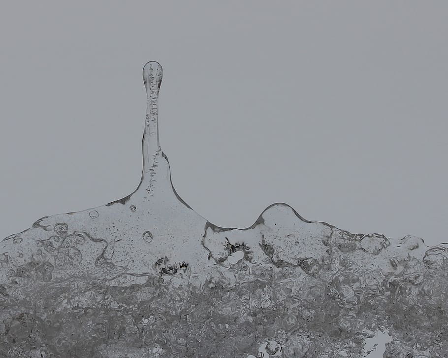 ice, icicles, cold, winter, no people, nature, sky, tranquility HD wallpaper