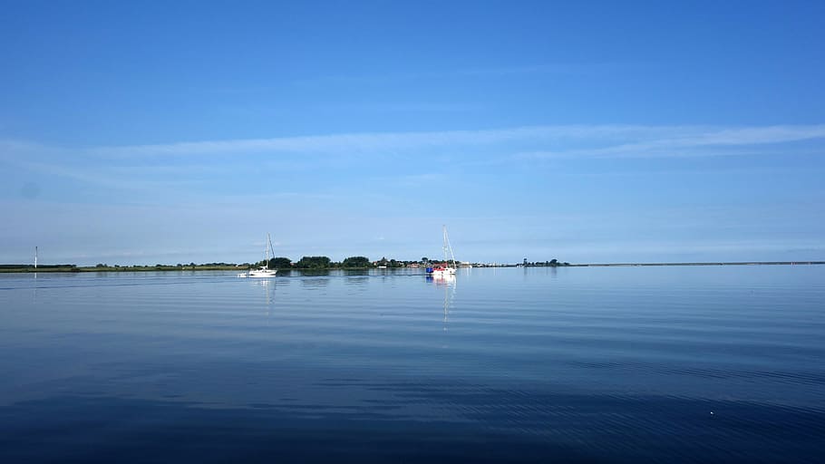 more, boating, water, rest, peaceful, lakes, tourism, blue sky HD wallpaper