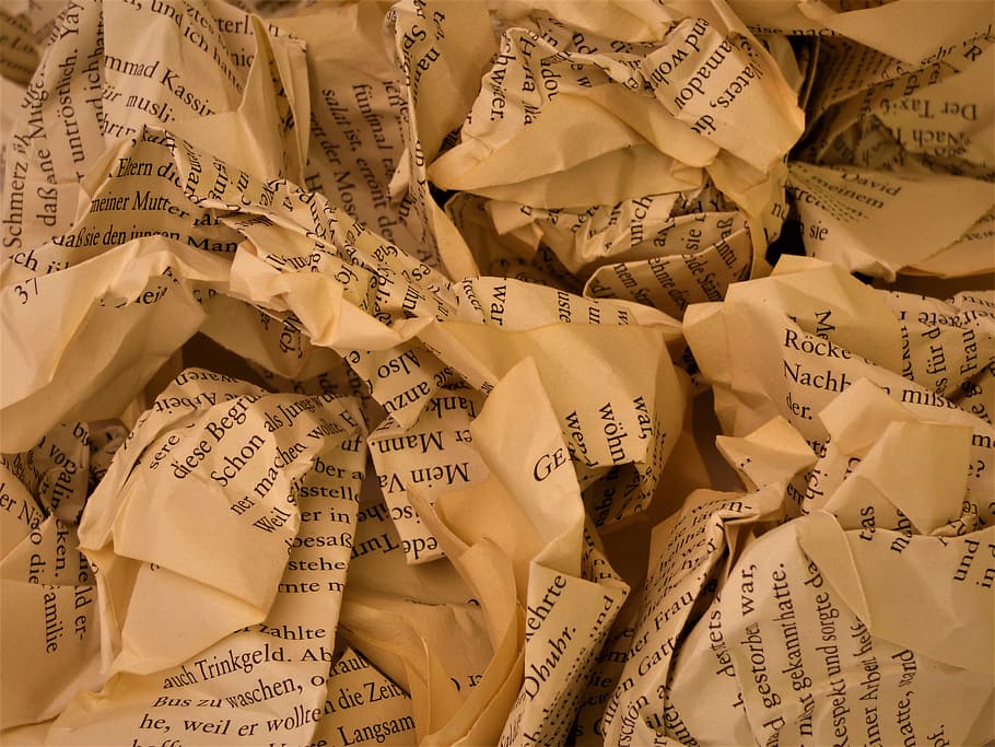 brown and black printer paper lot, book, book pages, tangle HD wallpaper