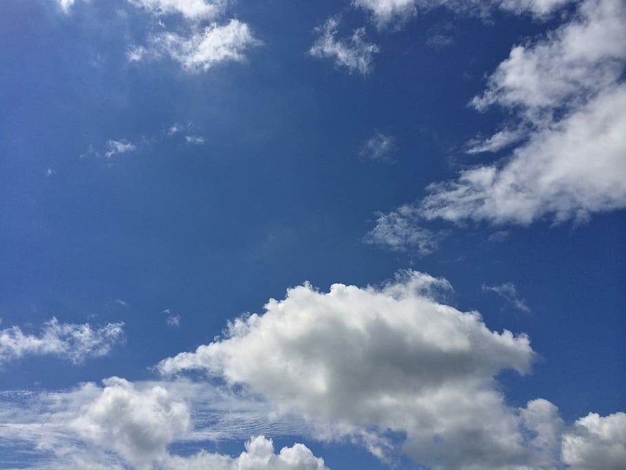 the scenery, mountain, blue sky, white cloud, cloud - sky, beauty in nature HD wallpaper