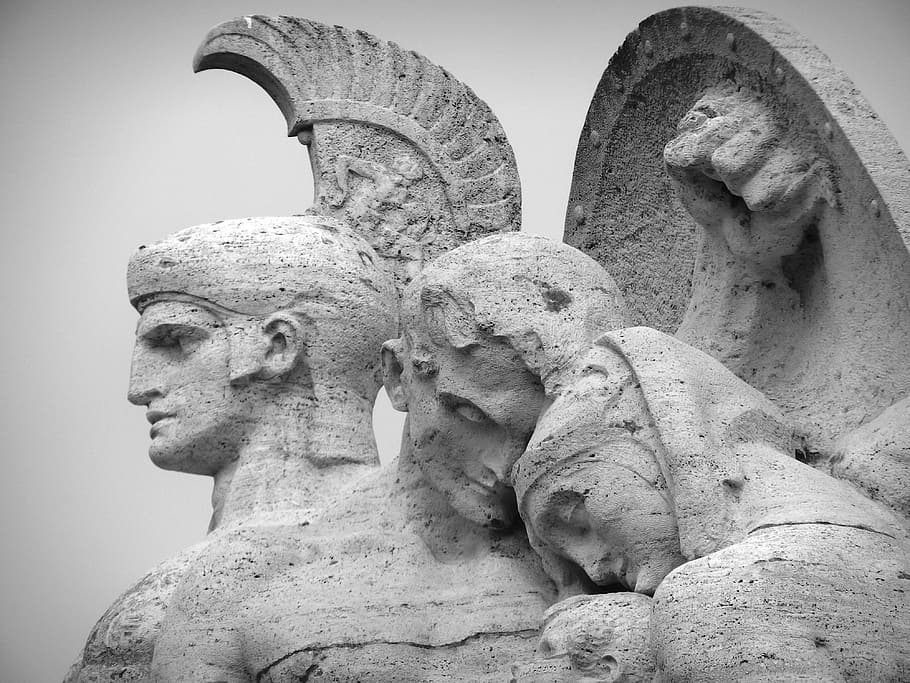 Statues, Rome, Sculpture, roma capitale, castel sant'angelo HD wallpaper