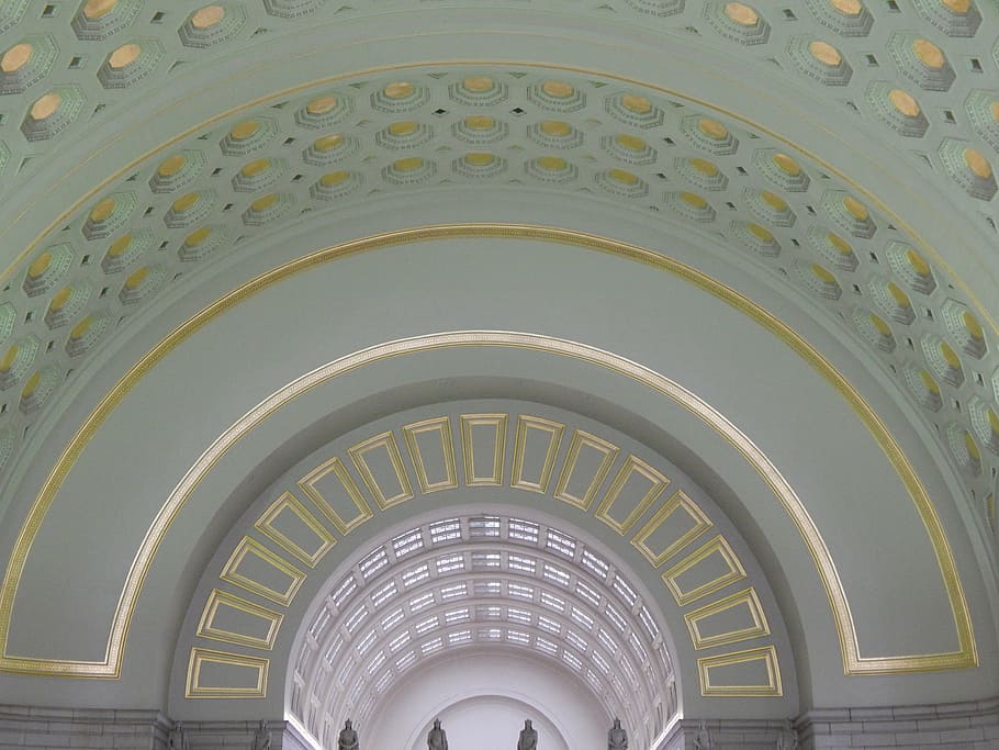 station, ceiling, architecture, design, indoors, built structure