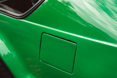 Hd Wallpaper Green Car Car Gasoline Tank Case Petrol Cap Fuel Reflection Wallpaper Flare