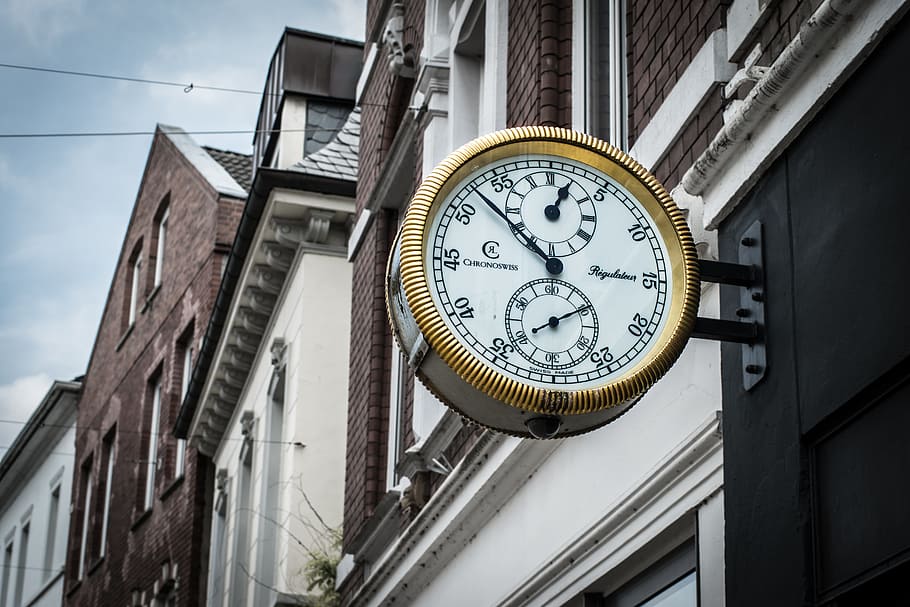 Time, Time, Clock Face, time of, time indicating, dial, chronograph HD wallpaper