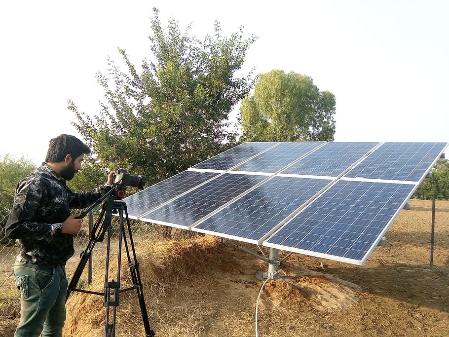 Video, Cameraman, Field, Camera, equipment, operator, professional HD wallpaper