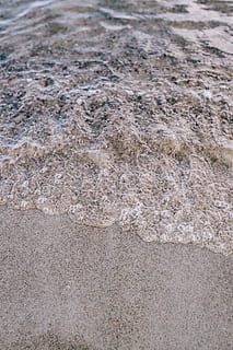 Baltic Sea, water, waves, beach, sand, nature, summer, coastline HD wallpaper