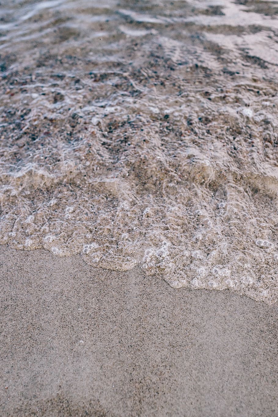 Baltic Sea, water, waves, beach, sand, nature, summer, coastline HD wallpaper