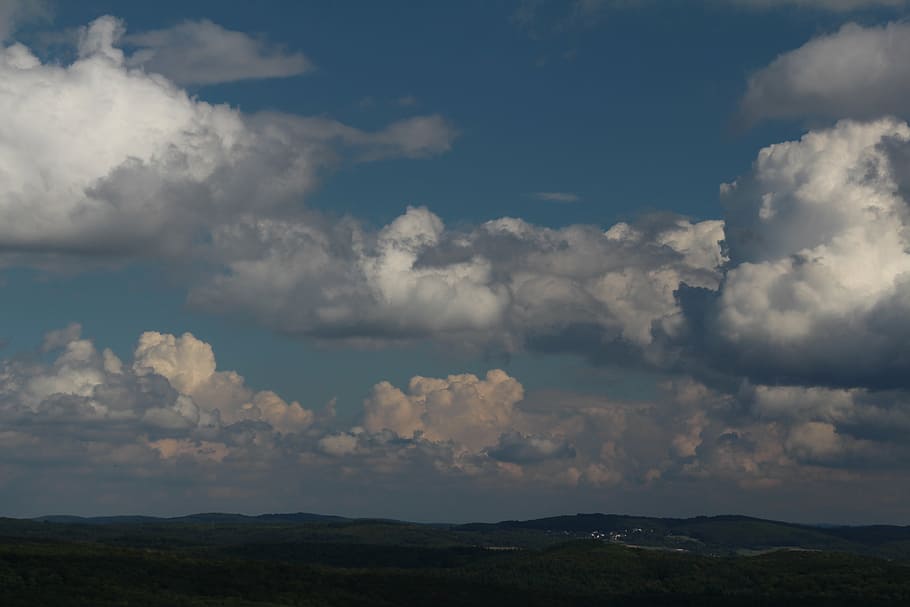 clouds, forward, color, horizon, mood, light, cloud - sky, beauty in nature HD wallpaper