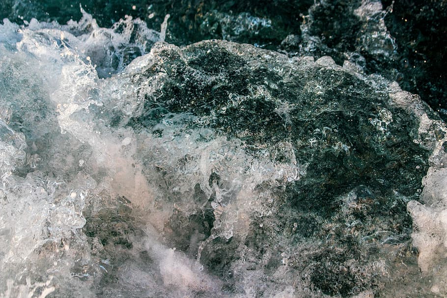 splashing water, water splashing, texture, wet, liquid, wave HD wallpaper