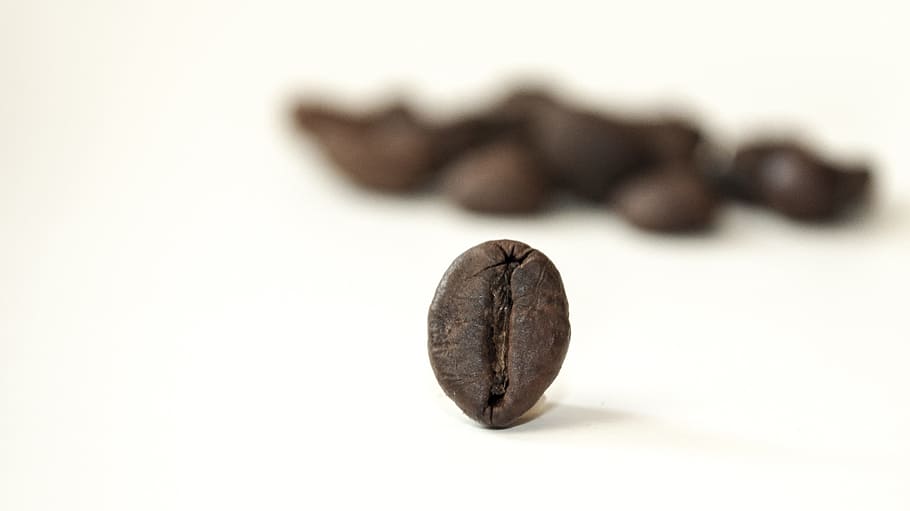 coffee, beans, drink, caffeine, black, cafe, brown, mug, hot HD wallpaper