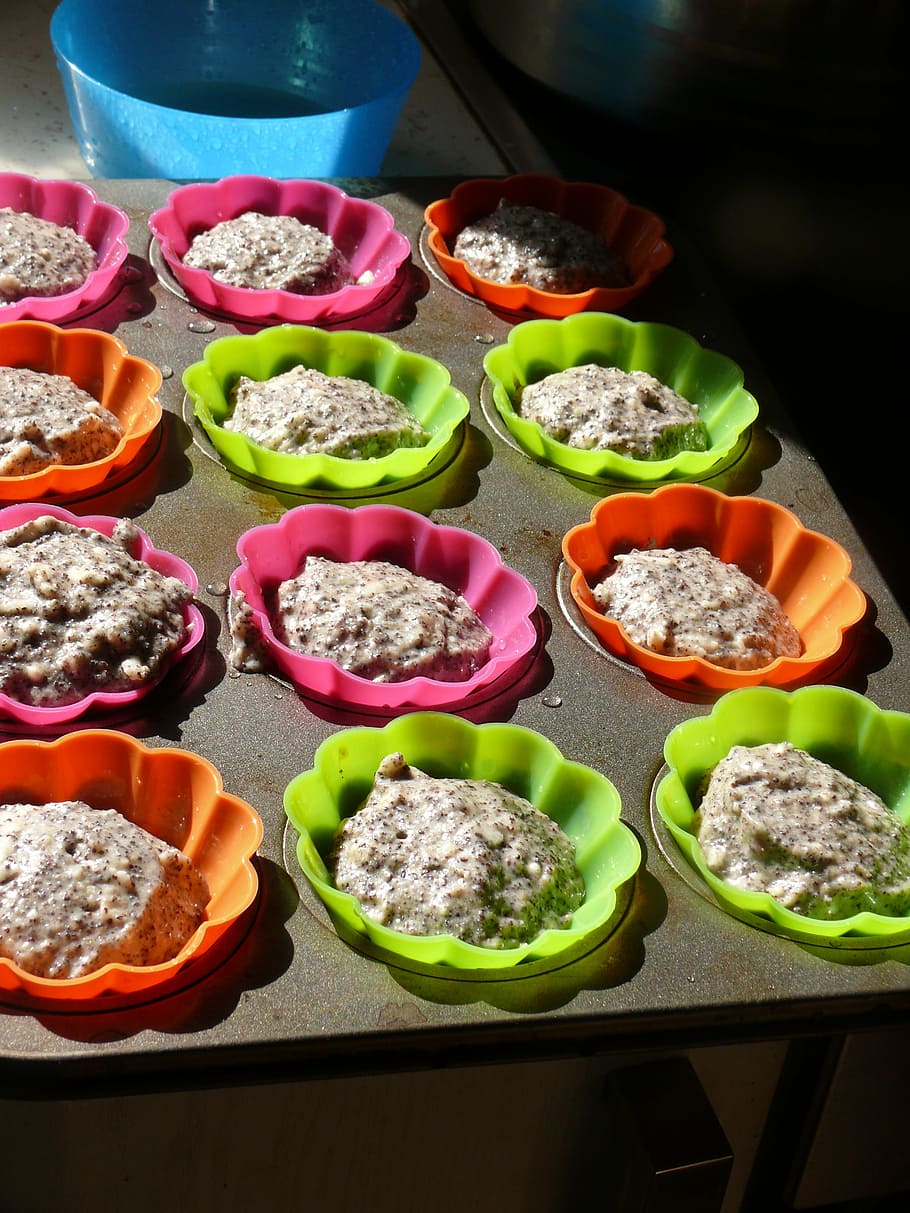 muffin, baking, homemade, food and drink, choice, variation HD wallpaper
