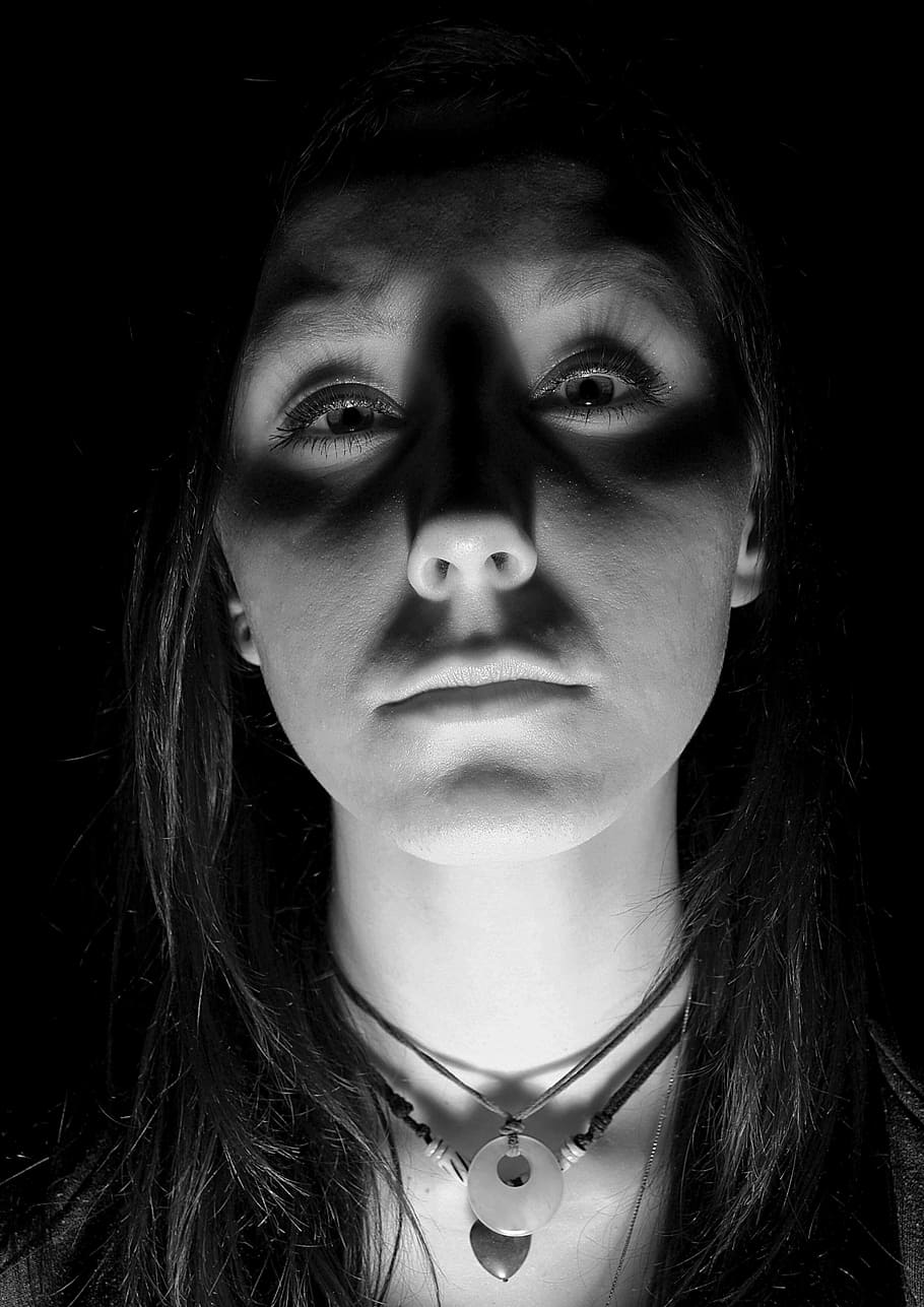 portrait, light, face, looking at camera, headshot, one person HD wallpaper