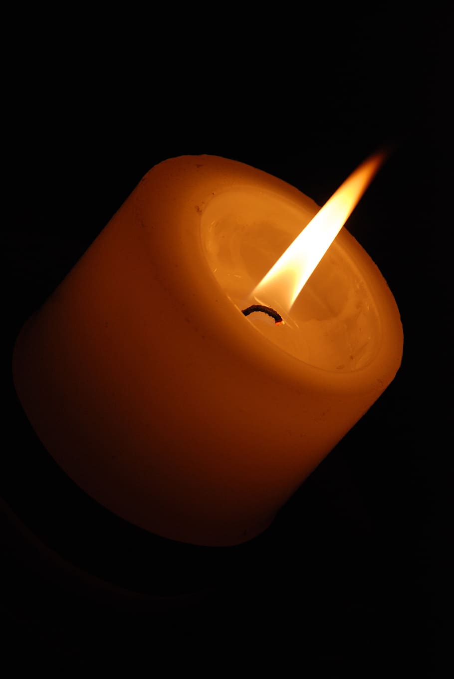 candle, wax, burn, flame, light, celebration, decoration, candlelight HD wallpaper