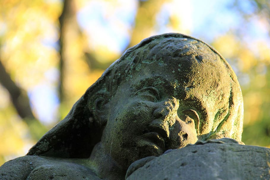 figure, statue, face, head, sculpture, art and craft, human representation HD wallpaper