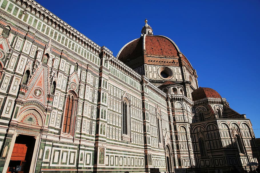 Facade, Architecture, Building, Italy, fiore, building exterior HD wallpaper