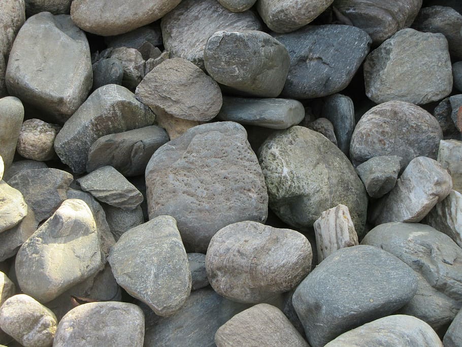 stones, texture, grey, pebbles, background, backgrounds, full frame HD wallpaper