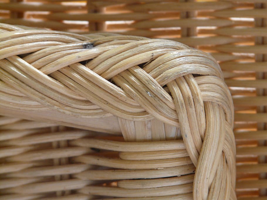 Basket, Ware, Braid, Rattan, basket ware, korbsessel, wicker HD wallpaper