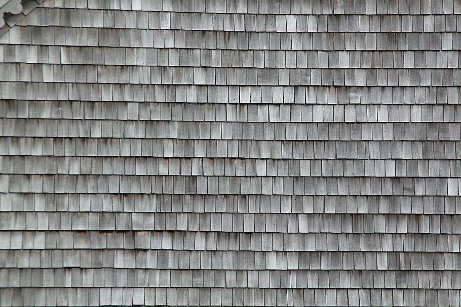 roof shingles, wood, wall, background, slabs, panels, backgrounds, HD wallpaper